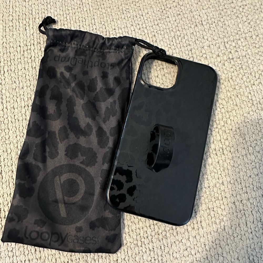 iphone 13 midnight leopard loopy